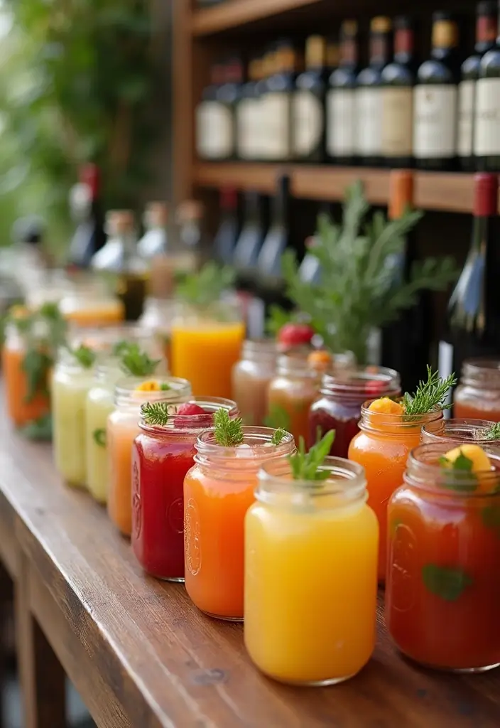 30 Valentine’s Bridal Shower Ideas Filled with Love and Romance - 8. Sipping in Style