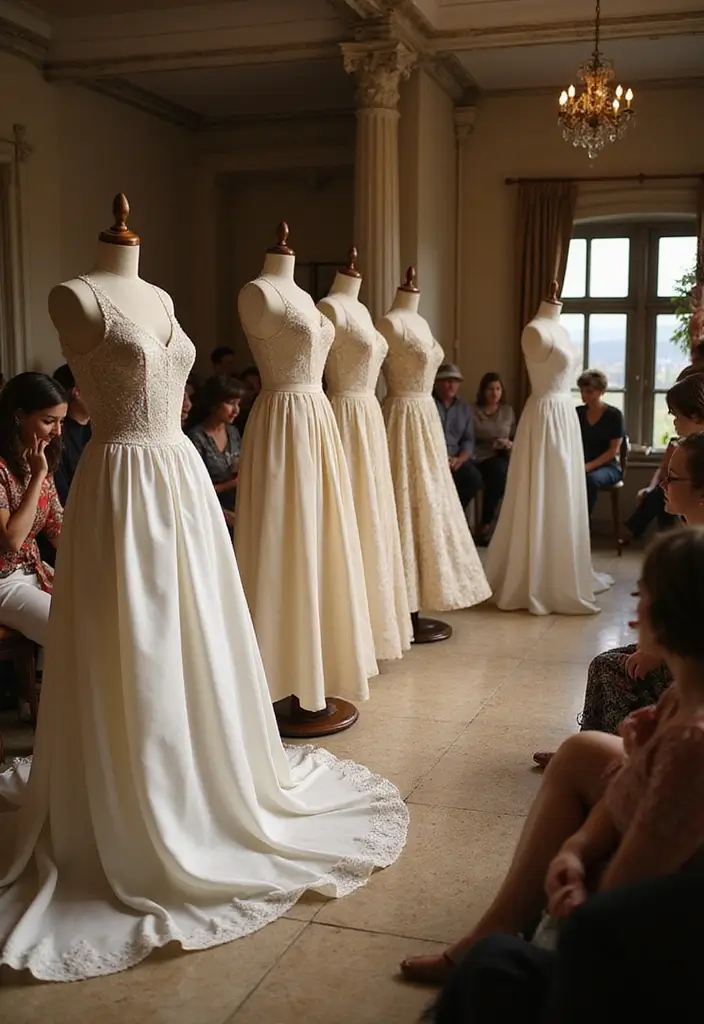 30 Vintage Bridal Shower Ideas with Classic Romantic Touches 122 30 Vintage Bridal Shower Ideas with Classic Romantic Touches - 20. Vintage Bridal Fashion Show