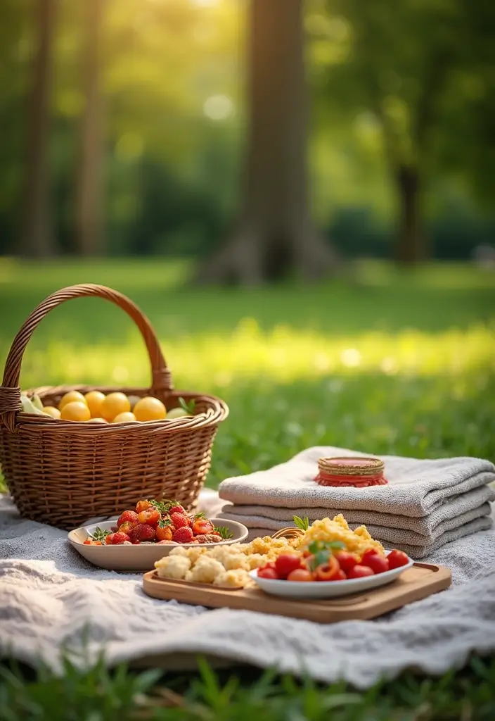 30 Vintage Bridal Shower Ideas with Classic Romantic Touches 25 30 Vintage Bridal Shower Ideas with Classic Romantic Touches - 5. Rustic Chic Picnic