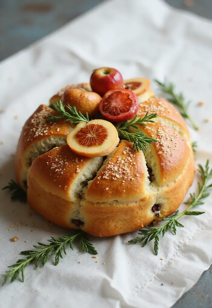 30 Wedding Reception Cake Ideas That Steal the Spotlight - 26. Sweet & Savory Bread Cake