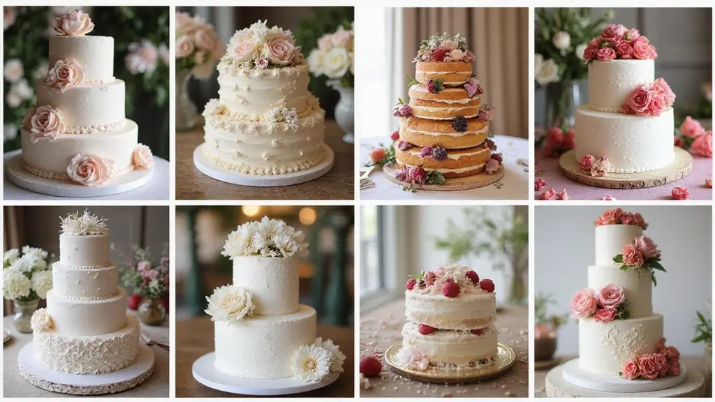 30 Wedding Reception Cake Ideas That Steal the Spotlight