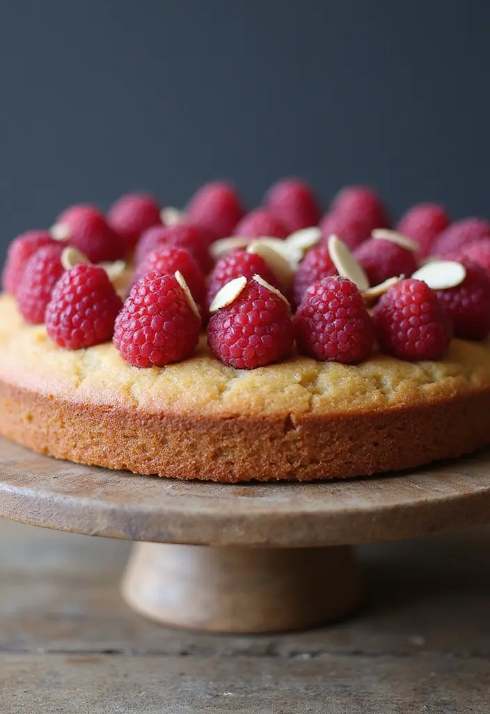 30 Wedding Sheet Cake Ideas That Are Simple Yet Beautiful - 17. Raspberry Almond Sheet Cake