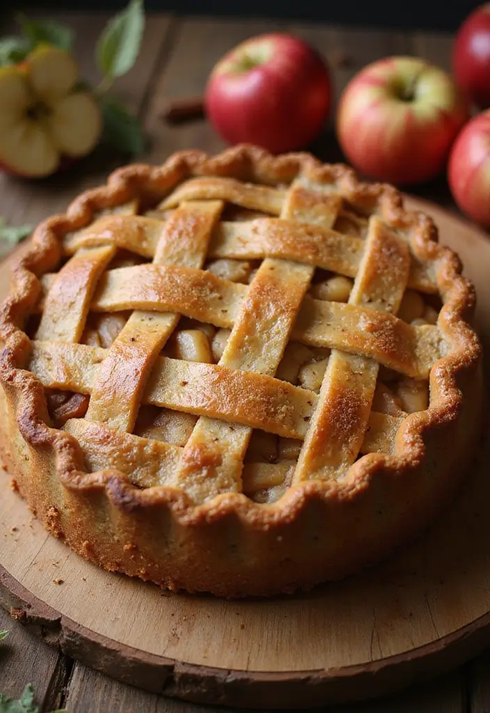30 Welcome Home Cake Ideas to Celebrate Warm Reunions - 10. All-American Apple Pie Cake