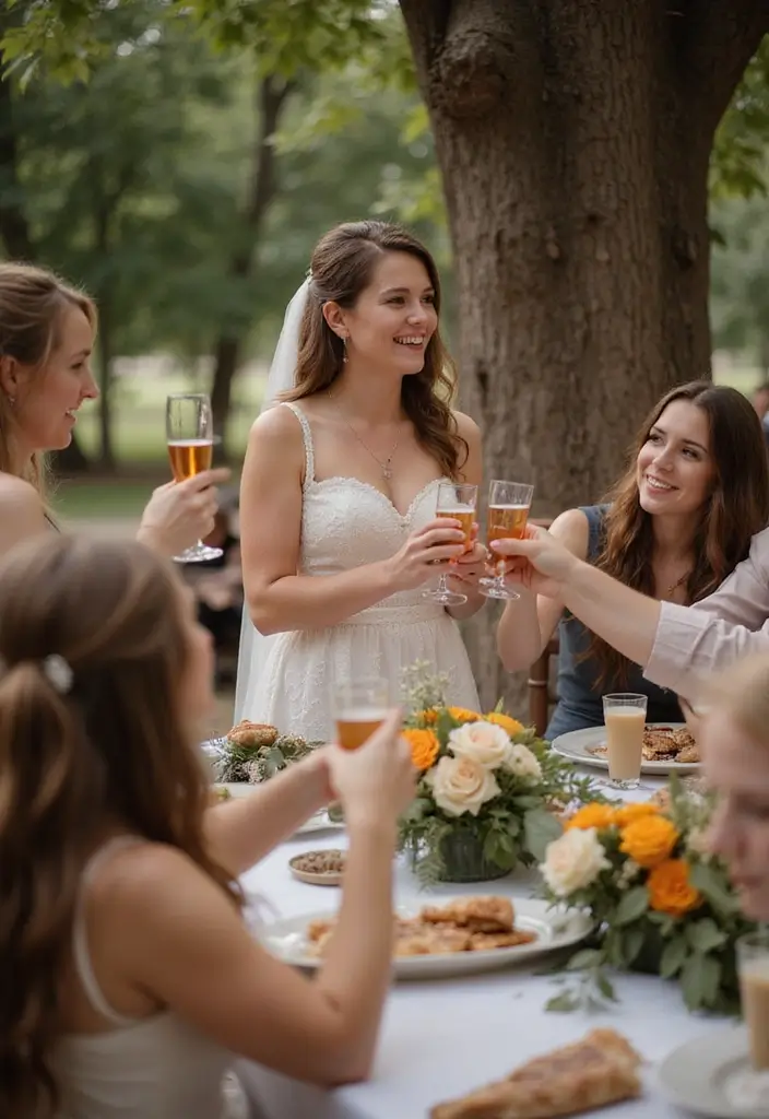 30 Western Bridal Shower Ideas for a Rustic Country Celebration 100 30 Western Bridal Shower Ideas for a Rustic Country Celebration - 16. Group Toasts and Speeches