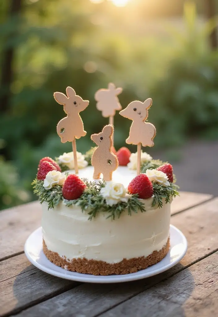 30 Western Bridal Shower Ideas for a Rustic Country Celebration 114 30 Western Bridal Shower Ideas for a Rustic Country Celebration - 18. Rustic Themed Cake Toppers