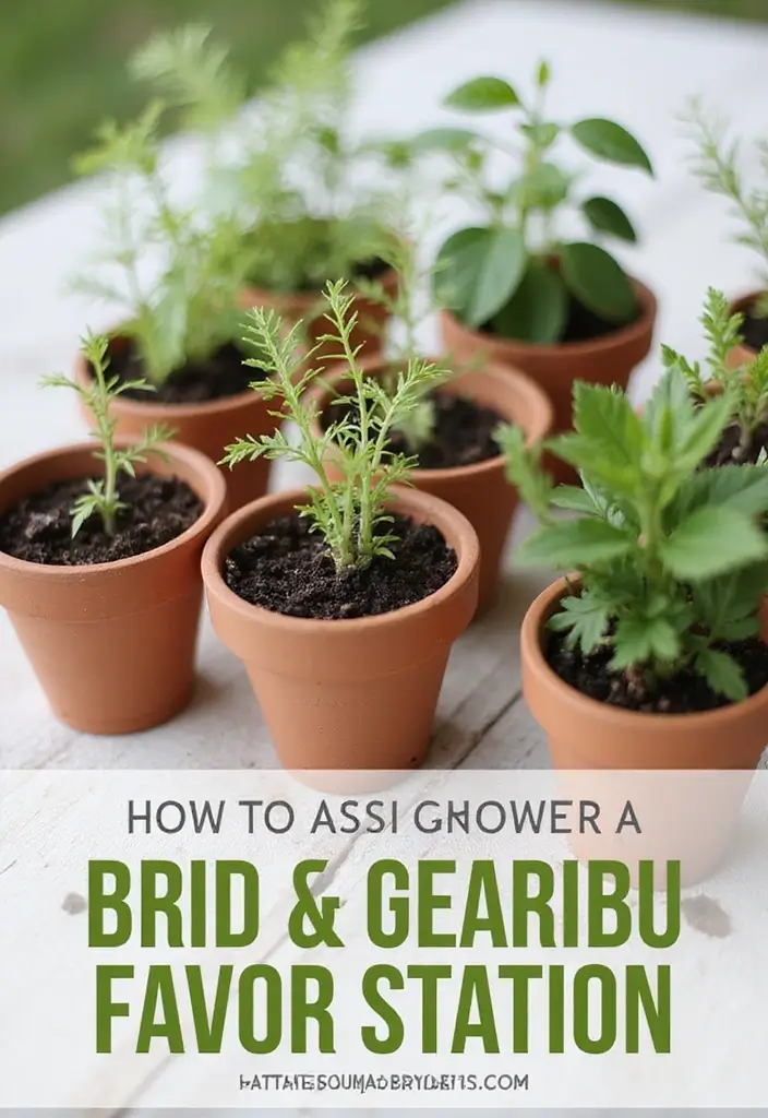 30 Western Bridal Shower Ideas for a Rustic Country Celebration 178 30 Western Bridal Shower Ideas for a Rustic Country Celebration - 28. DIY Herb Garden Favors