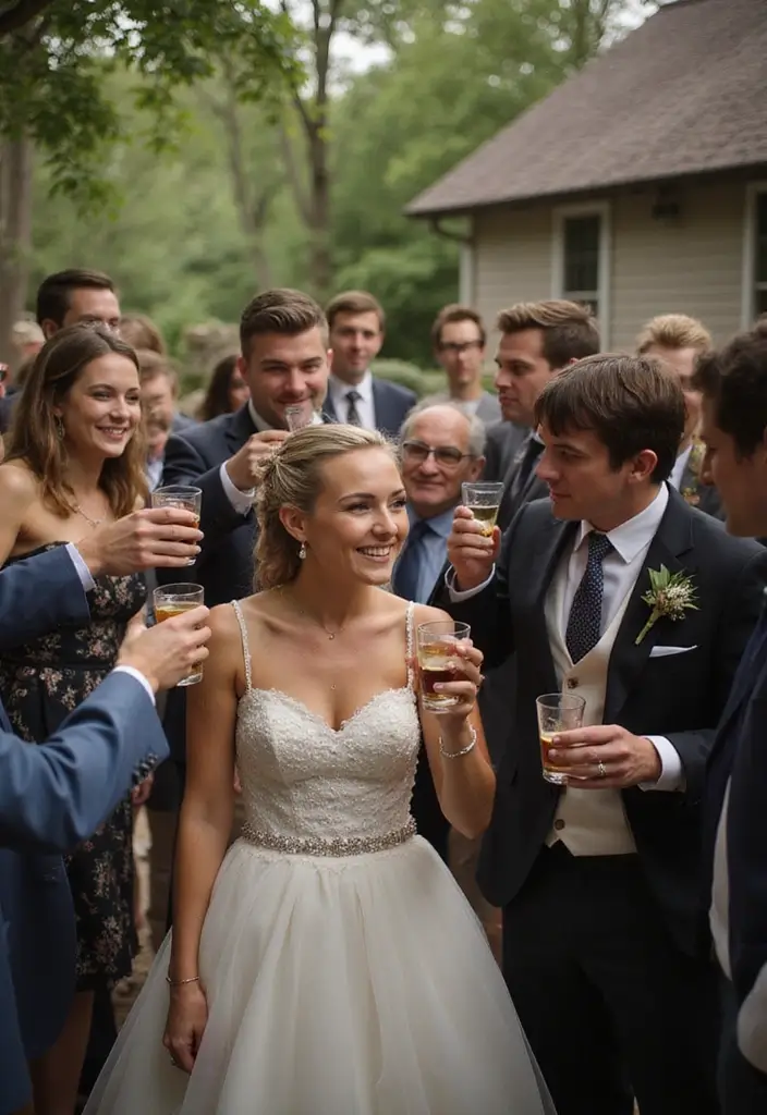 30 Western Bridal Shower Ideas for a Rustic Country Celebration 192 30 Western Bridal Shower Ideas for a Rustic Country Celebration - 30. Closing Toast to the Bride