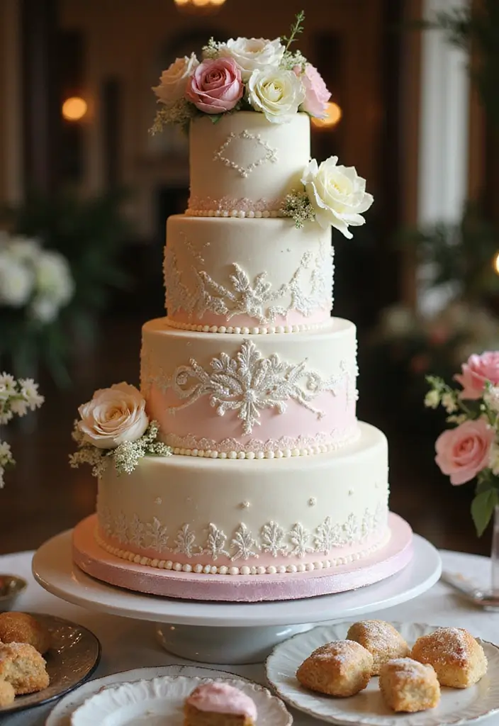 30 Women’s Birthday Cake Ideas That Are Elegant and Trendy - 22. Layered Boutique Cake
