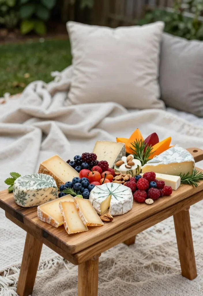 10 Backyard Proposal Ideas for Intimate Cozy and Personal Engagements - 10. Eco-Friendly Charcuterie Board 1