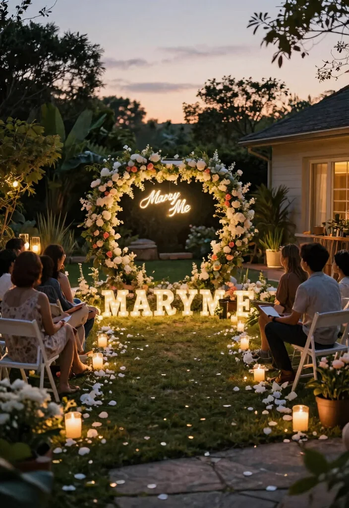10 Backyard Proposal Ideas for Intimate Cozy and Personal Engagements - Conclusion 1