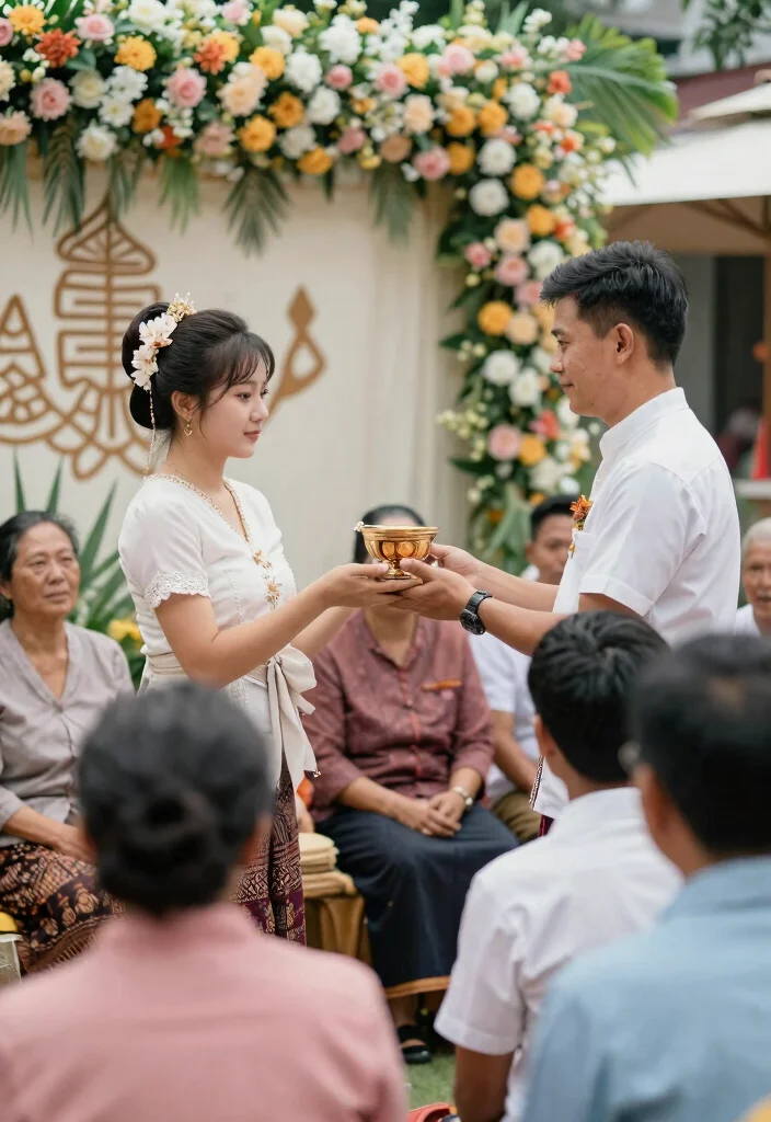 10 Chambelan Proposal Ideas for Cultural Stylish and Celebration Ready Asks - 6. Traditional Ceremony Proposal 1