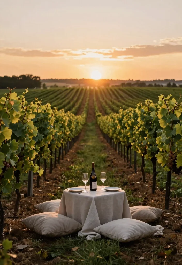 10 Country Proposal Ideas for Rustic Romantic and Down to Earth Settings - 3. Scenic Vineyard 1