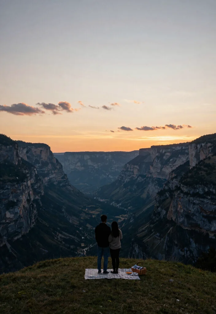 10 Country Proposal Ideas for Rustic Romantic and Down to Earth Settings - 4. Mountain Top Magic 1