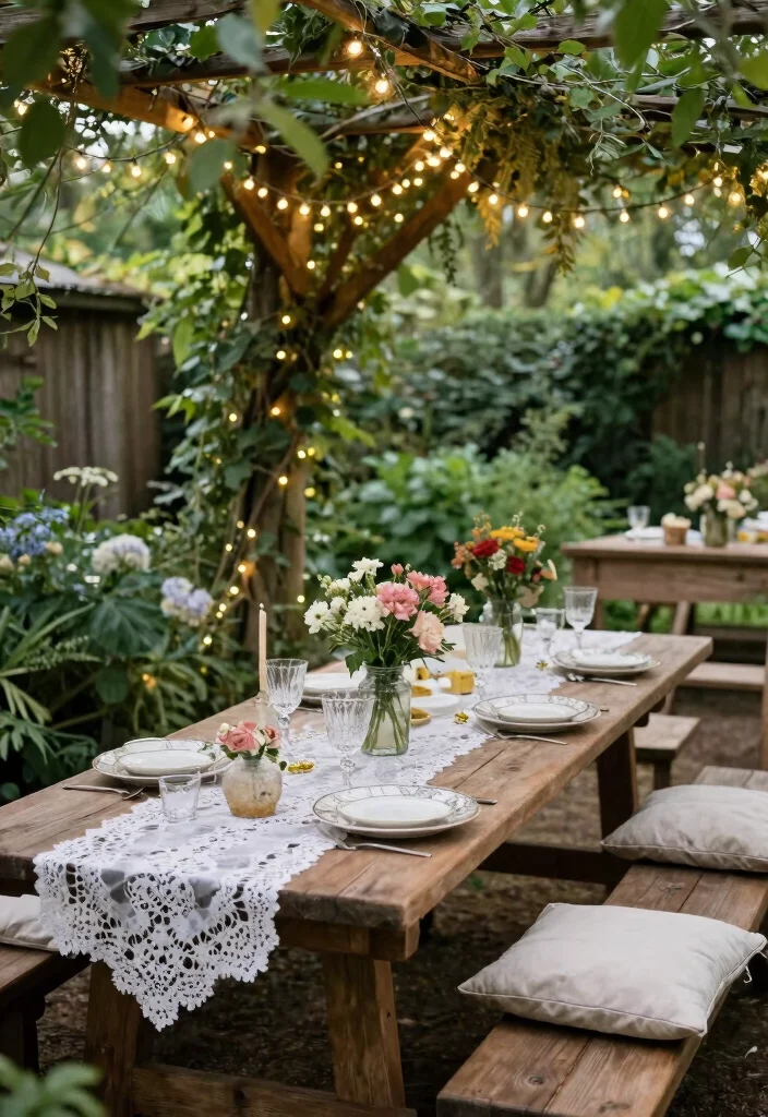 10 Elegant 35th Wedding Anniversary Party Ideas for Meaningful Celebrations 1 10 Elegant 35th Wedding Anniversary Party Ideas for Meaningful Celebrations - 1. Vintage Garden Party 1