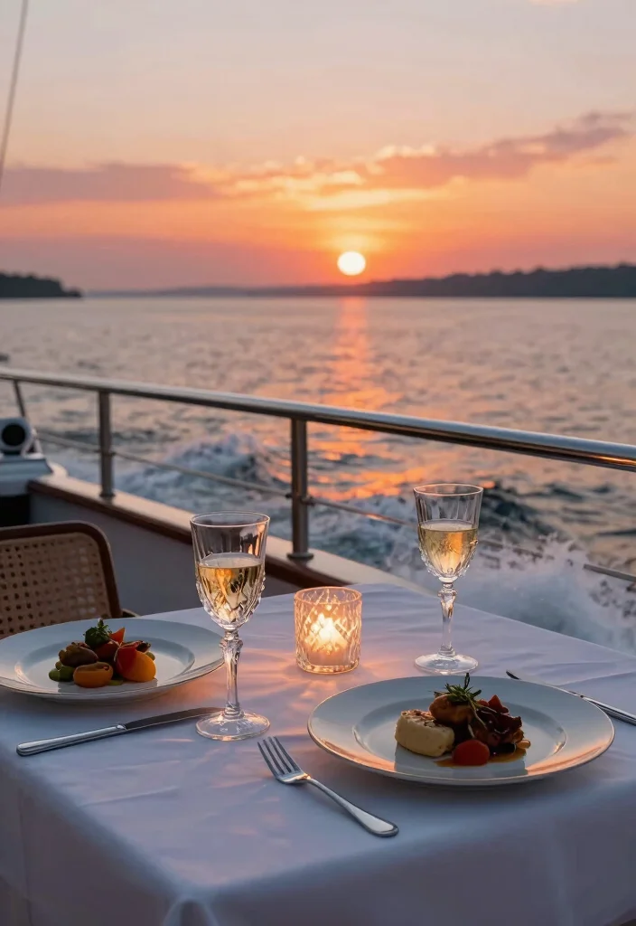 10 Elegant 35th Wedding Anniversary Party Ideas for Meaningful Celebrations 2 10 Elegant 35th Wedding Anniversary Party Ideas for Meaningful Celebrations - 2. Elegant Dinner Cruise 1