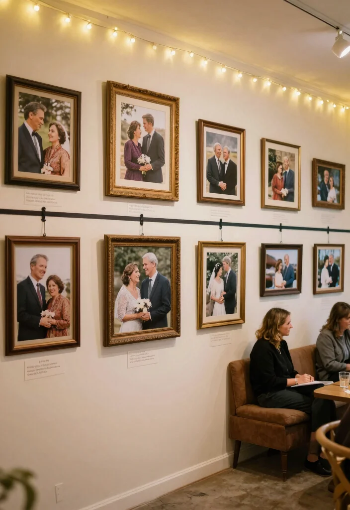 10 Elegant 35th Wedding Anniversary Party Ideas for Meaningful Celebrations 4 10 Elegant 35th Wedding Anniversary Party Ideas for Meaningful Celebrations - 4. Memory Lane Gallery 1