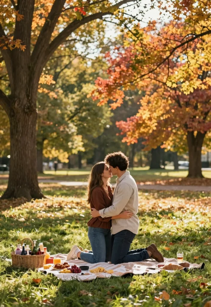 10 Fall Proposal Ideas for Cozy Seasonal and Colorful Romance 5 10 Fall Proposal Ideas for Cozy Seasonal and Colorful Romance - 5. Romantic Picnic in the Park 1