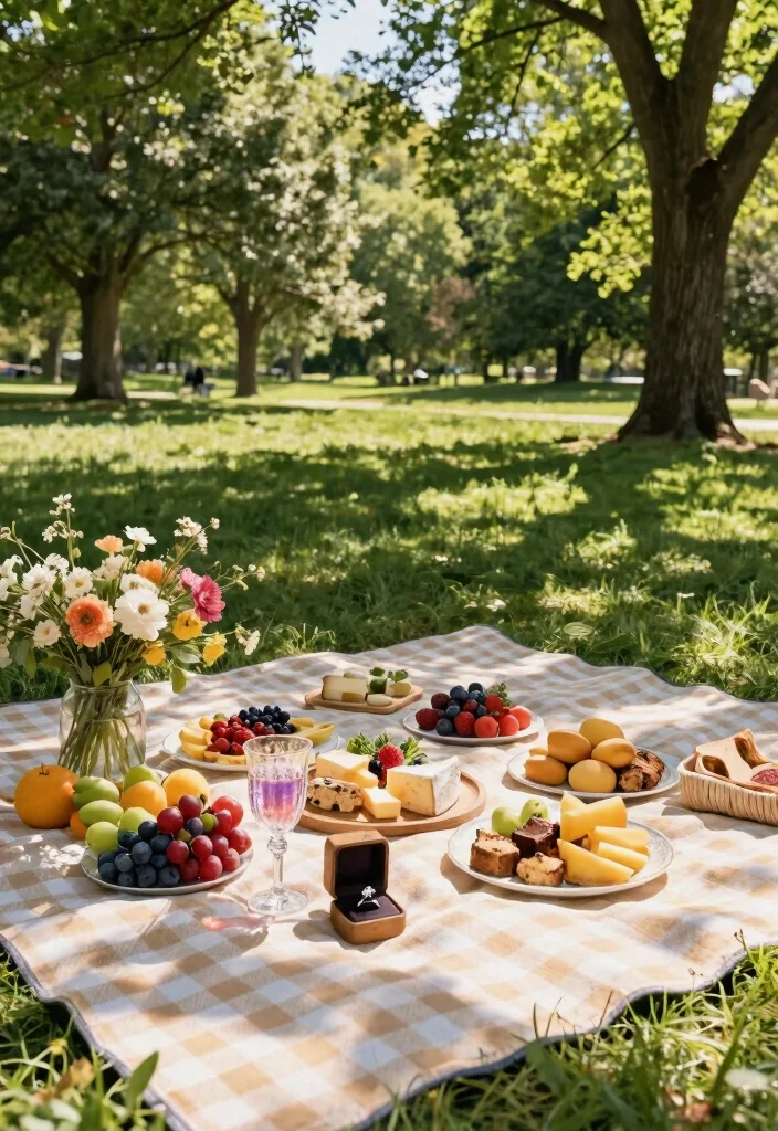10 Lesbian Proposal Ideas for Meaningful Inclusive and Romantic Moments - 1. A Surprise Picnic Proposal 1