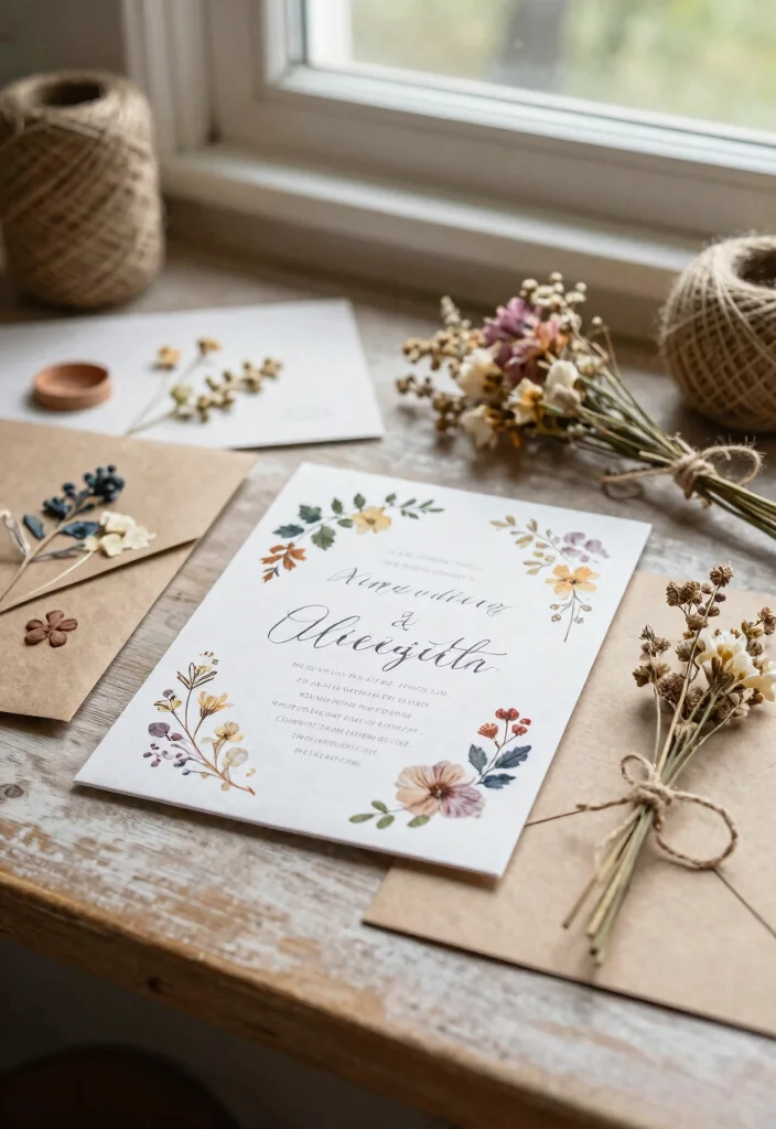 10 Officiant Proposal Ideas for Thoughtful, Respectful and Meaningful Asks - 2. Handmade Invitation 1