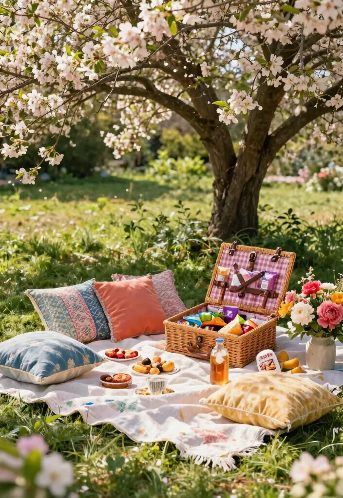 10 Picnic Proposal Ideas for Relaxed Romantic and Outdoor Charm - 1. Romantic Garden Getaway 1
