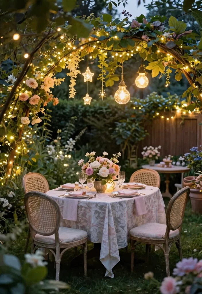 10 Proposal Party Ideas for Romantic Thoughtful and Surprise Filled Moments - 1. Fairy Tale Garden 1