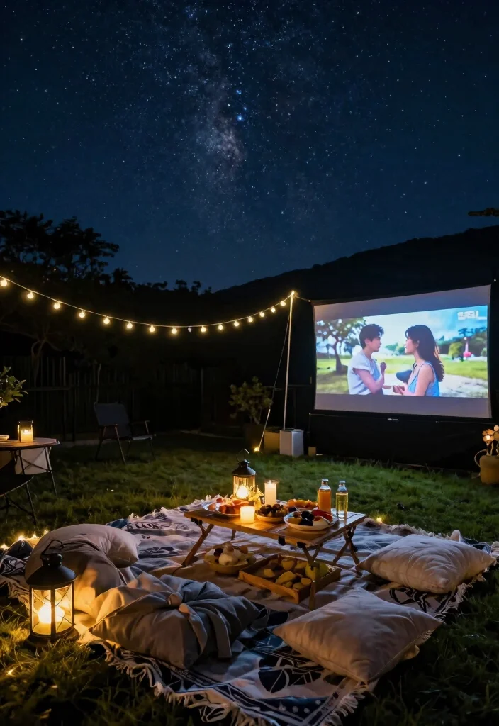 10 Proposal Party Ideas for Romantic Thoughtful and Surprise Filled Moments - 3. Starry Night Soirée 1