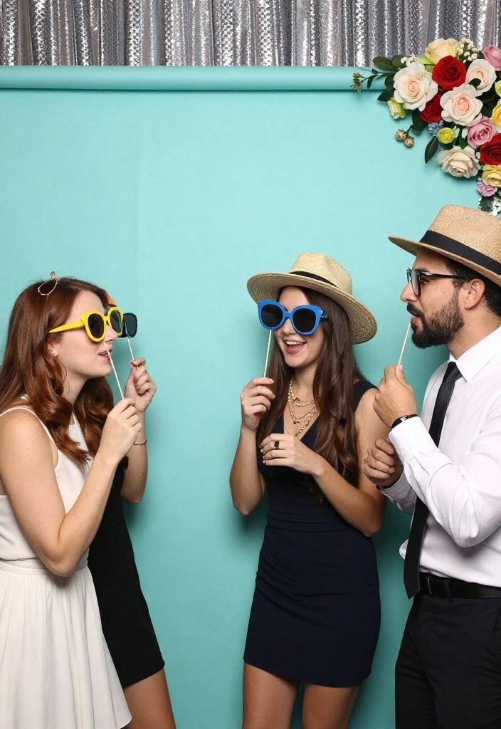 10 Tiffany and Company Party Ideas for Elegant Glam and Iconic Blue Themes - 9. Tiffany Blue Photo Booth 1