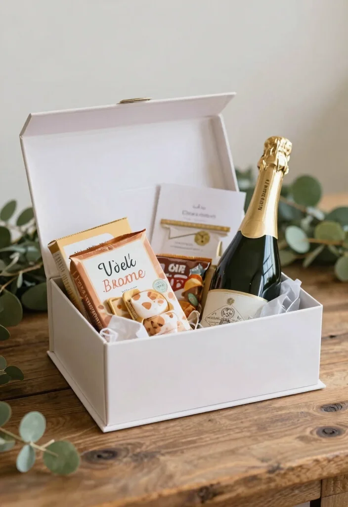 10 Usher Proposal Ideas for Simple Thoughtful and Wedding Ready Moments - 2. Themed Proposal Box 1
