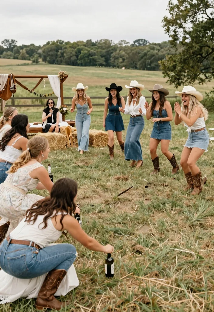 10 Western Bachelorette Party Ideas for Rustic Fun and Country Chic Style - 3. Western Bridal Party Games 1
