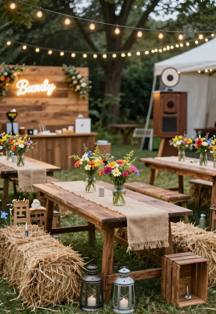 10 Western Bachelorette Party Ideas for Rustic Fun and Country Chic Style - 4. Vintage Country Decor 1