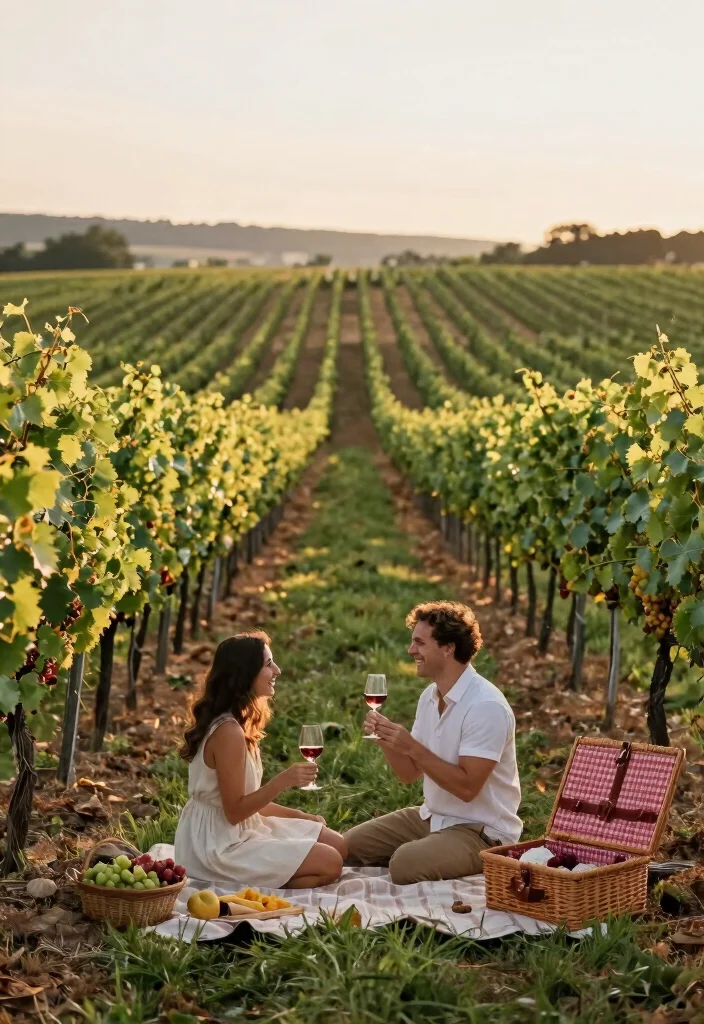 10 Western Proposal Ideas for Rustic Bold and Country Inspired Romance - 10. Vineyard Proposal 1