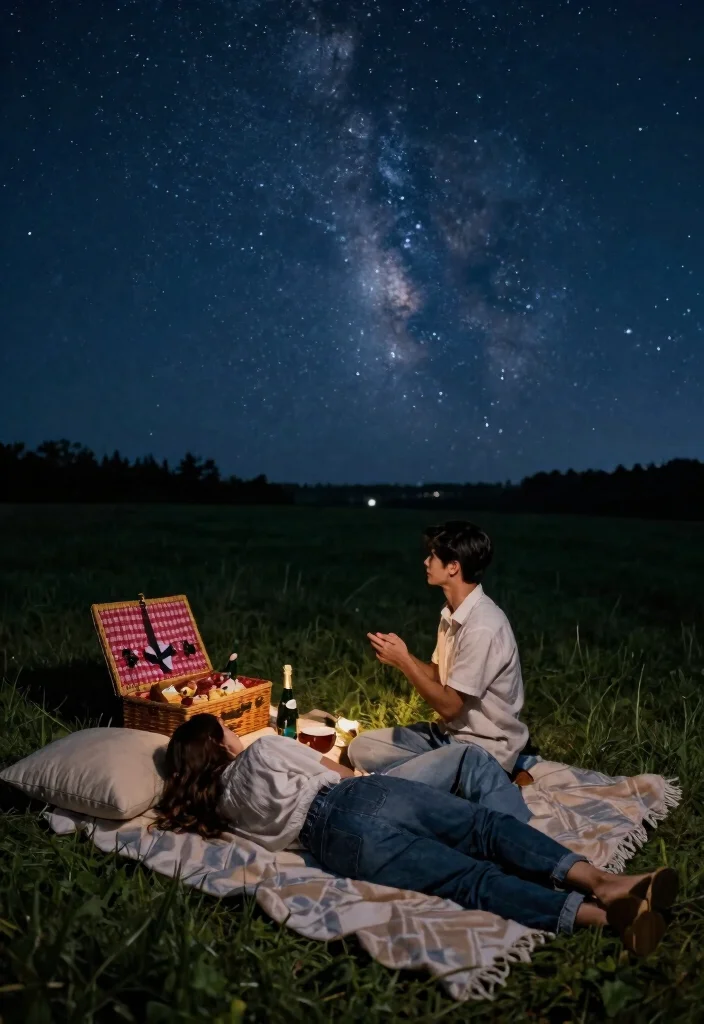 10 Winter Formal Proposal Ideas for Elegant Glam and Memorable Evenings - 10. A Night Under the Stars 1