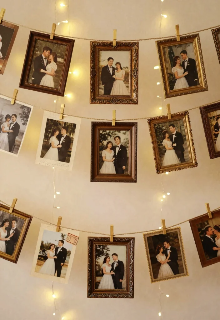 12 30th Anniversary Party Ideas for Fun Elegant and Heartfelt Celebrations - 1. Vintage Photo Gallery 1