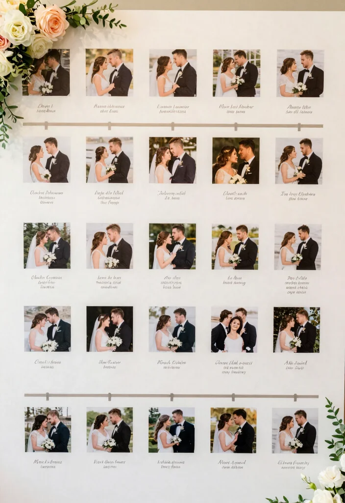 12 30th Anniversary Party Ideas for Fun Elegant and Heartfelt Celebrations - 10. Love Story Timeline Display 1