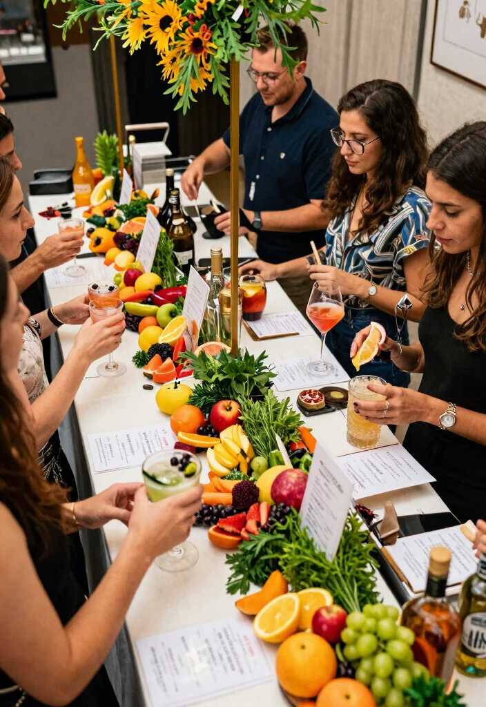 12 30th Anniversary Party Ideas for Fun Elegant and Heartfelt Celebrations - 9. Signature Cocktail Station 1