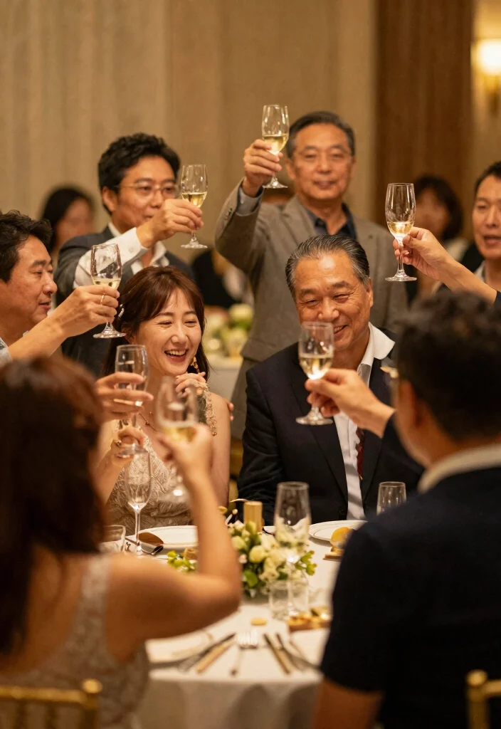 12 60th Anniversary Party Ideas for Elegant Meaningful and Milestone Celebrations - 10. A Special Toast Ceremony 1