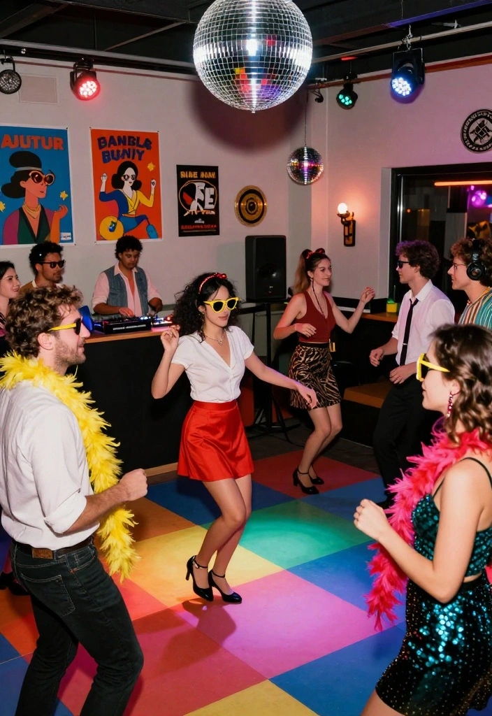 12 60th Anniversary Party Ideas for Elegant Meaningful and Milestone Celebrations - 4. Retro Dance Party 1