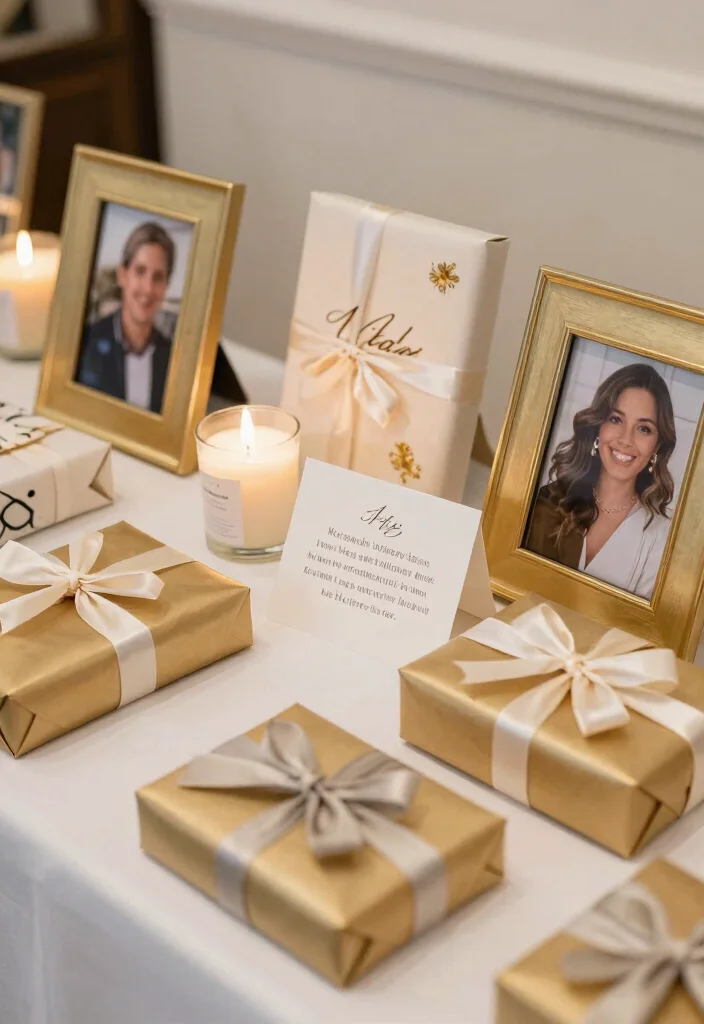 12 60th Anniversary Party Ideas for Elegant Meaningful and Milestone Celebrations - 7. Personalized Gifts for Guests 1