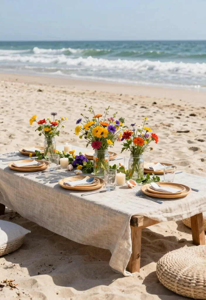 12 Bachelorette Beach Party Ideas for Sunny Fun and Coastal Celebration Vibes - 1. Eco-Friendly Decorations 1