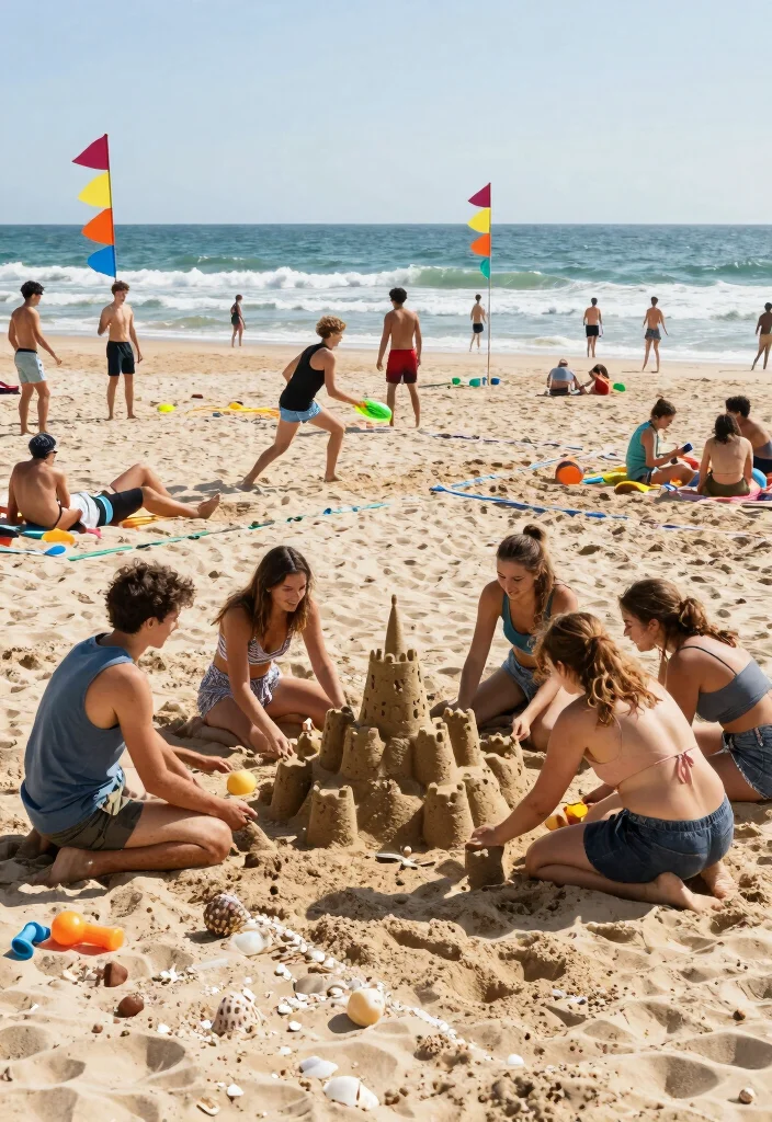 12 Bachelorette Beach Party Ideas for Sunny Fun and Coastal Celebration Vibes - 2. Beach Party Games with a Twist 1