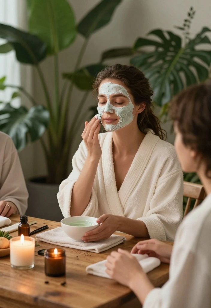 12 Brides Party Ideas for Sweet Stylish and Pre Wedding Celebrations - 3. DIY Spa Day 1