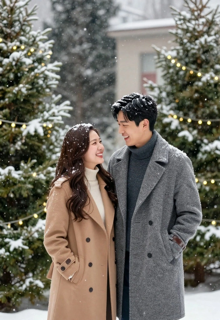 12 Christmas Proposal Ideas for Magical Festive and Heartwarming Moments - 11. Festive Photo Shoot Proposal 1