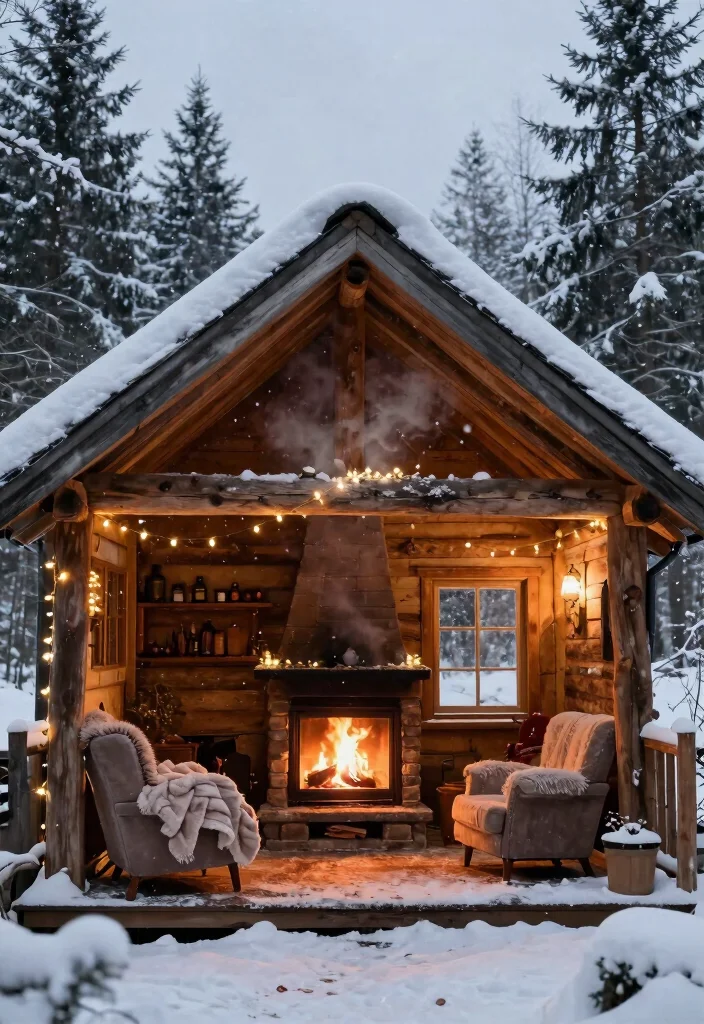 12 Christmas Proposal Ideas for Magical Festive and Heartwarming Moments - 3. Cozy Cabin Retreat 1