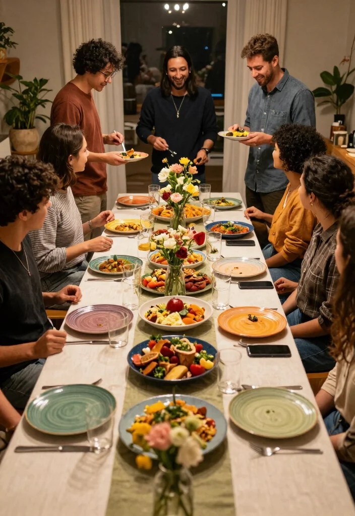 12 Elopement Party Ideas for Intimate Sweet and Post Wedding Gatherings 10 12 Elopement Party Ideas for Intimate Sweet and Post Wedding Gatherings - 10. Cozy Potluck Gathering 1