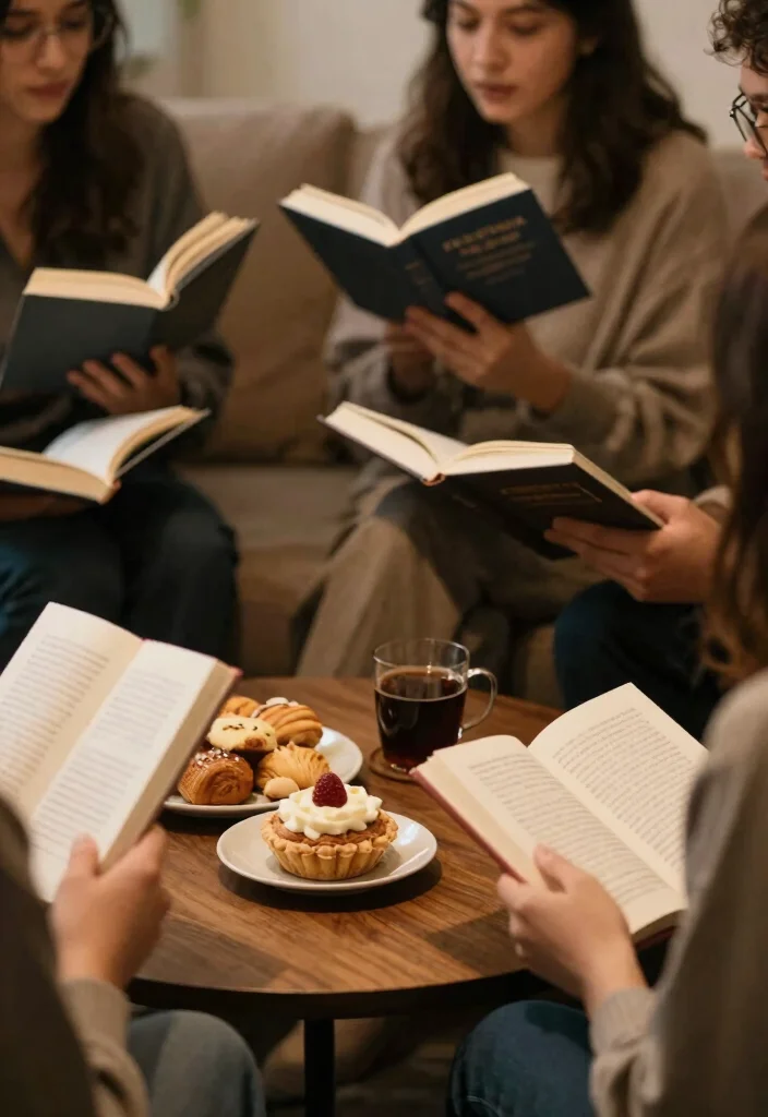 12 Elopement Party Ideas for Intimate Sweet and Post Wedding Gatherings 12 12 Elopement Party Ideas for Intimate Sweet and Post Wedding Gatherings - 12. Inspirational Book Club Gathering 1