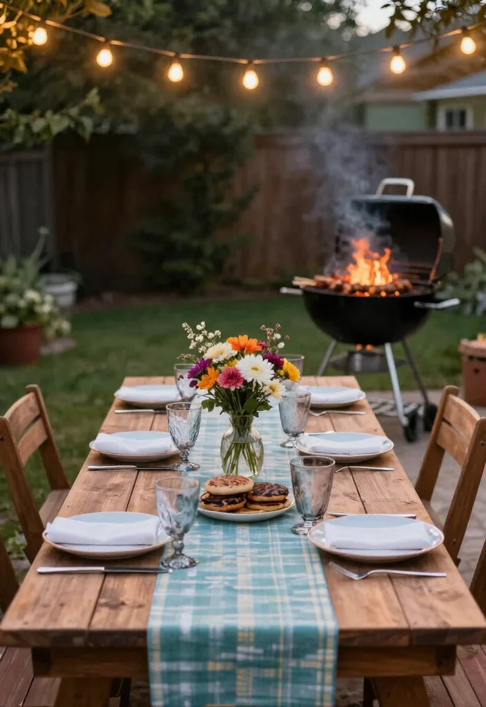 12 Elopement Party Ideas for Intimate Sweet and Post Wedding Gatherings 3 12 Elopement Party Ideas for Intimate Sweet and Post Wedding Gatherings - 3. Charming Backyard BBQ 1