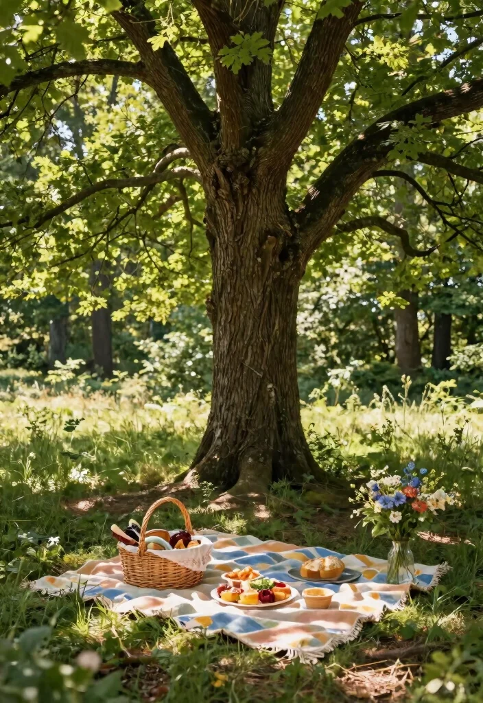 12 Forest Proposal Ideas for Whimsical Natural and Fairytale Romance 1 12 Forest Proposal Ideas for Whimsical Natural and Fairytale Romance - 1. Enchanted Picnic Proposal 1