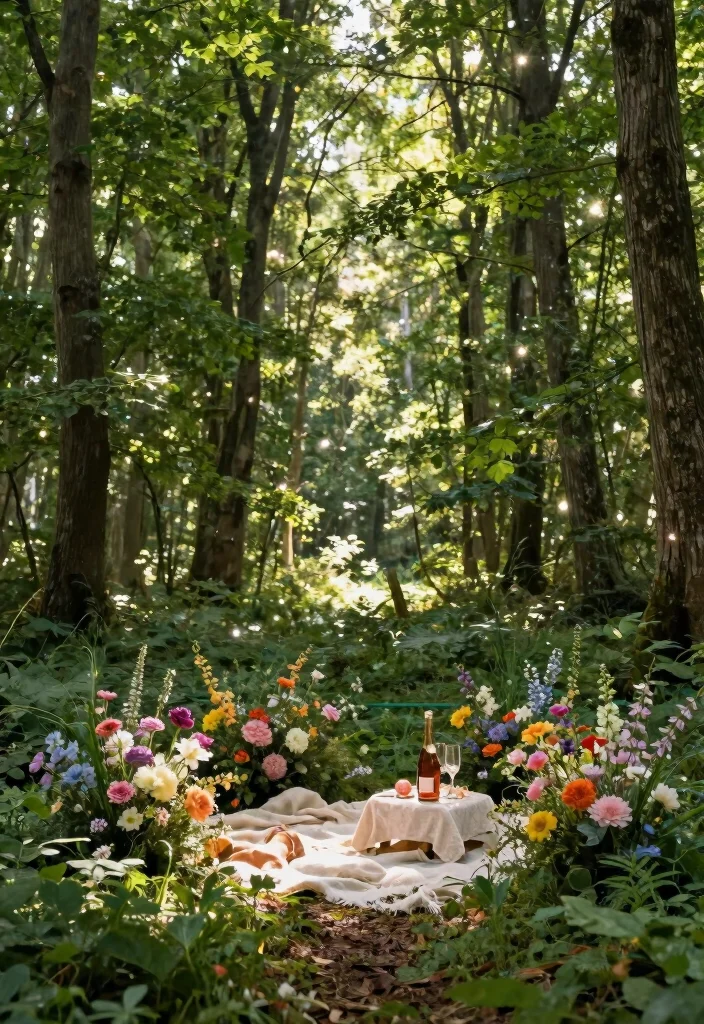 12 Forest Proposal Ideas for Whimsical Natural and Fairytale Romance 4 12 Forest Proposal Ideas for Whimsical Natural and Fairytale Romance - 4. Hidden Fairy Clearing 1