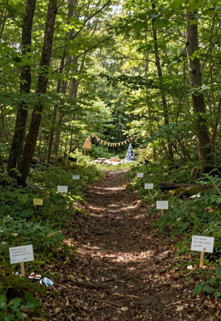 12 Forest Proposal Ideas for Whimsical Natural and Fairytale Romance 5 12 Forest Proposal Ideas for Whimsical Natural and Fairytale Romance - 5. Nature-Inspired Scavenger Hunt 1