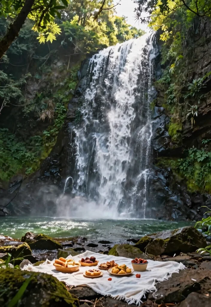12 Forest Proposal Ideas for Whimsical Natural and Fairytale Romance 8 12 Forest Proposal Ideas for Whimsical Natural and Fairytale Romance - 8. Magical Waterfall Proposal 1